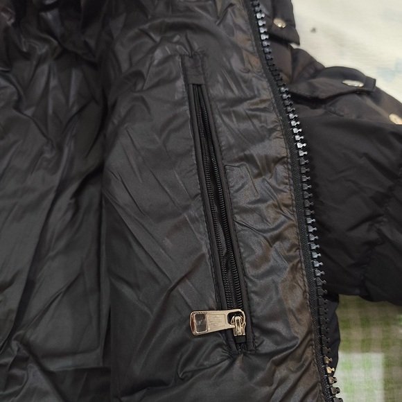 Moncler Black Diamond-Quilted Down Jacket - Picture 9 of 12